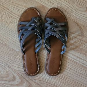 Maurices gray sandals